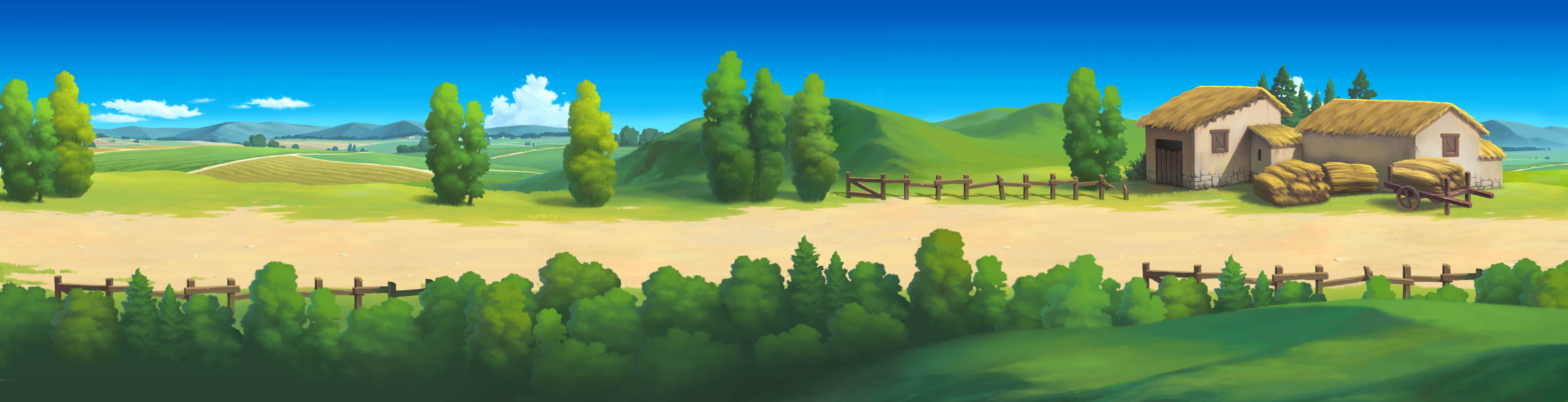 2d Game Background Resource By Painterhoya