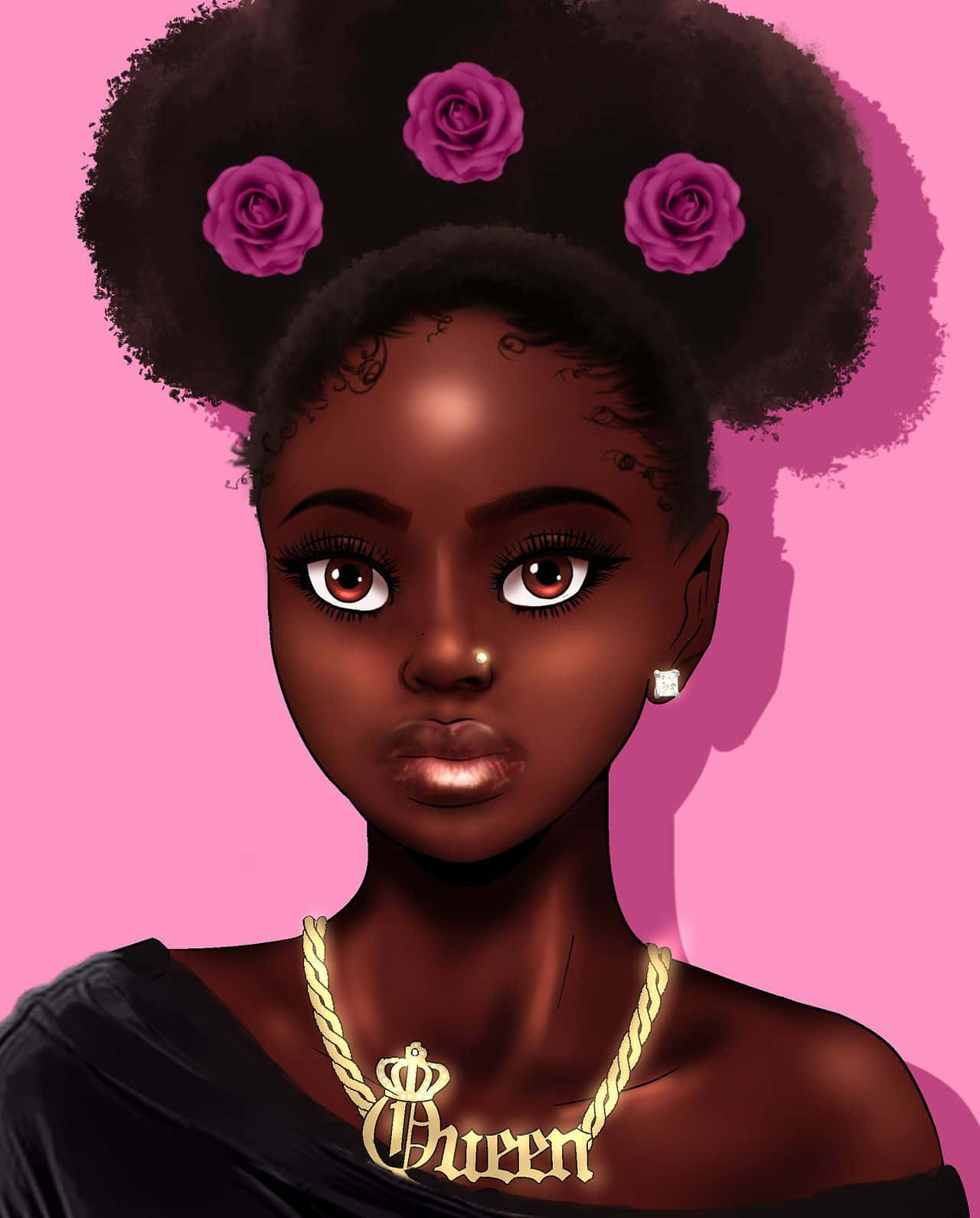 Black Girl Magic Wallpaper