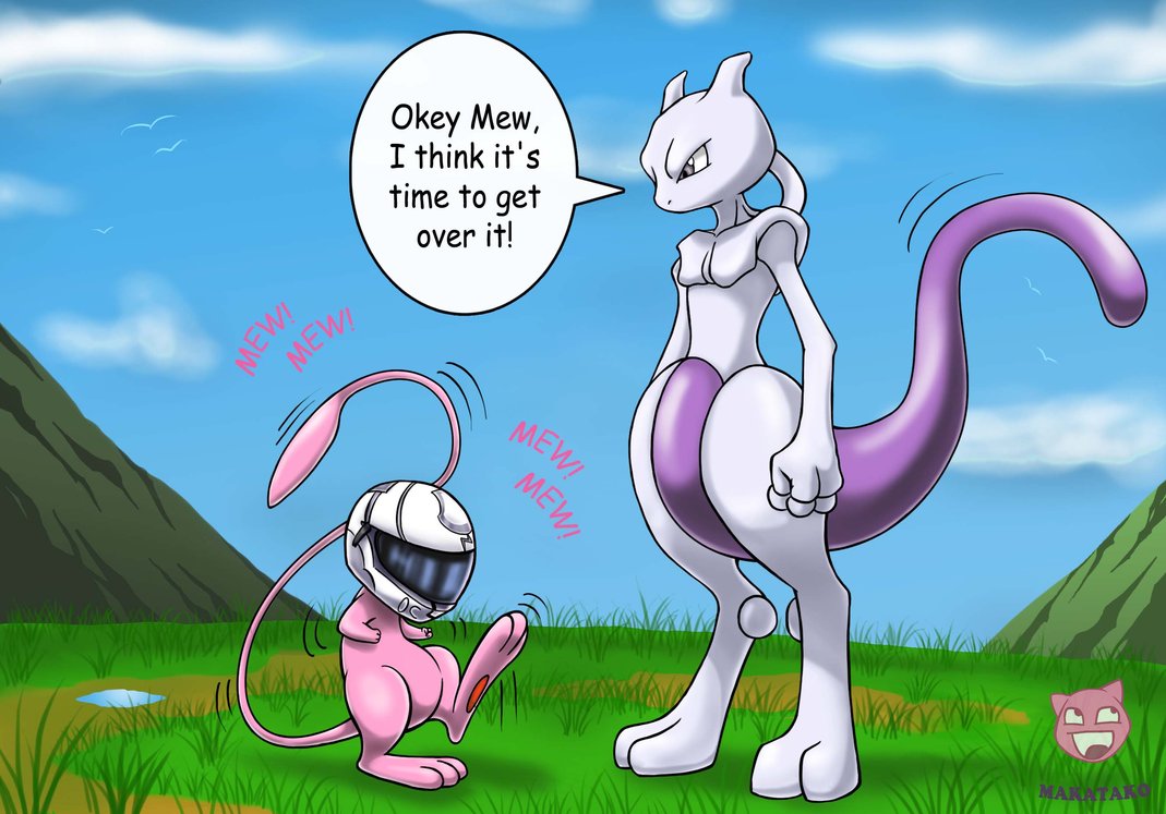 Mew and Mewtwo ( mega evolutsion pokemon x and y ) by MerelYael on  DeviantArt