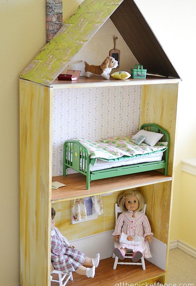 Free Download Turn A Bookcase Into An American Girl Doll Sized