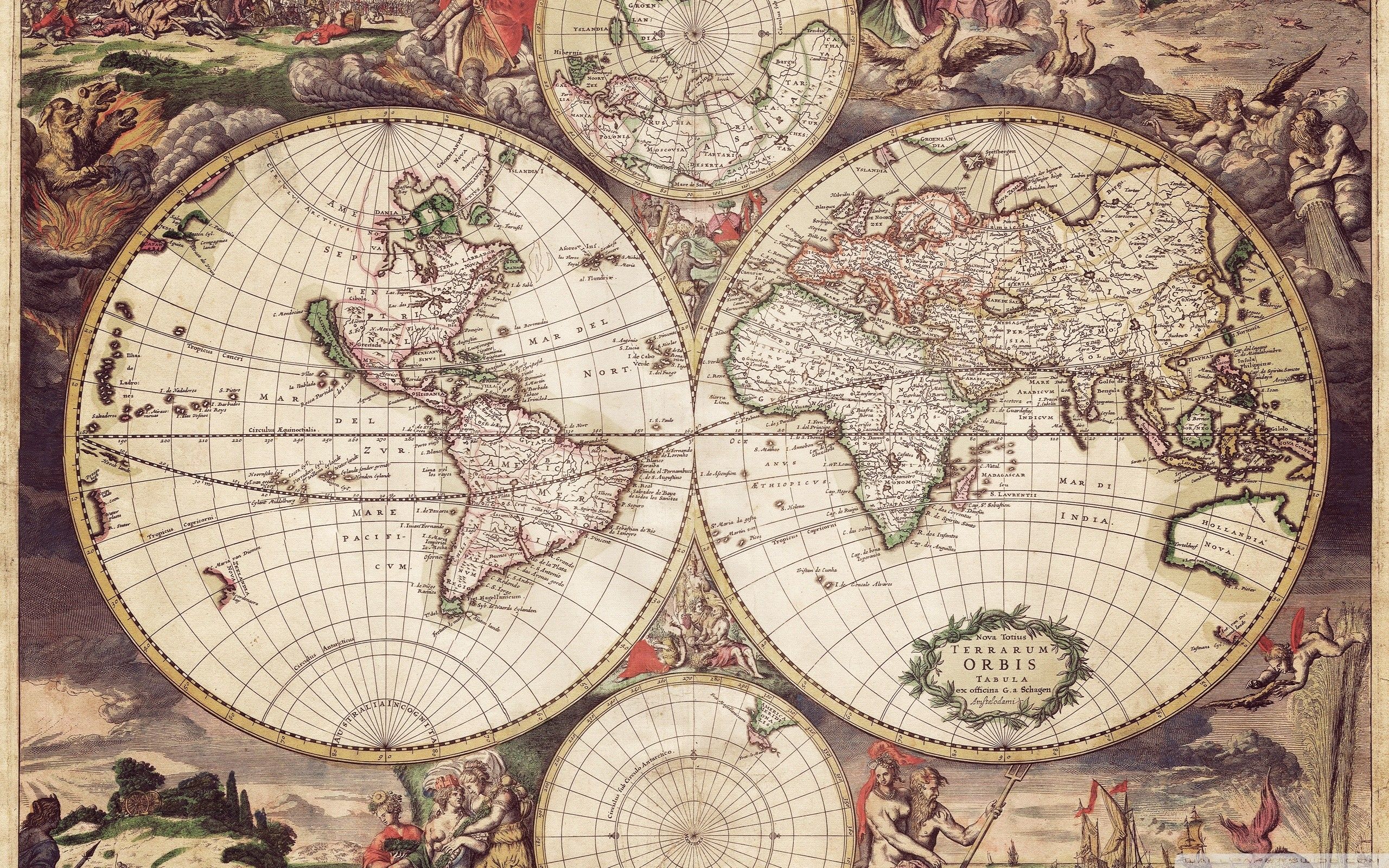 Maps Wallpaper Top Background