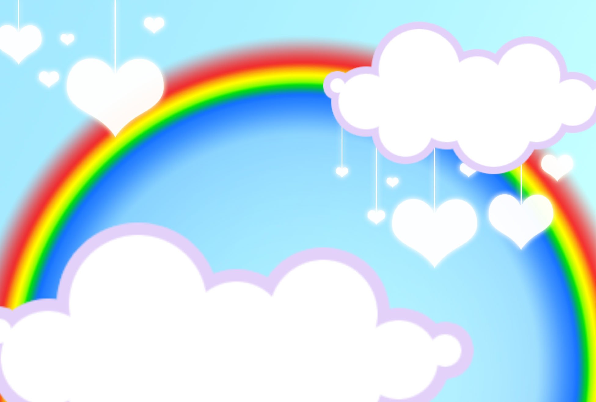 MLP Rainbow Background by YuniNaoki