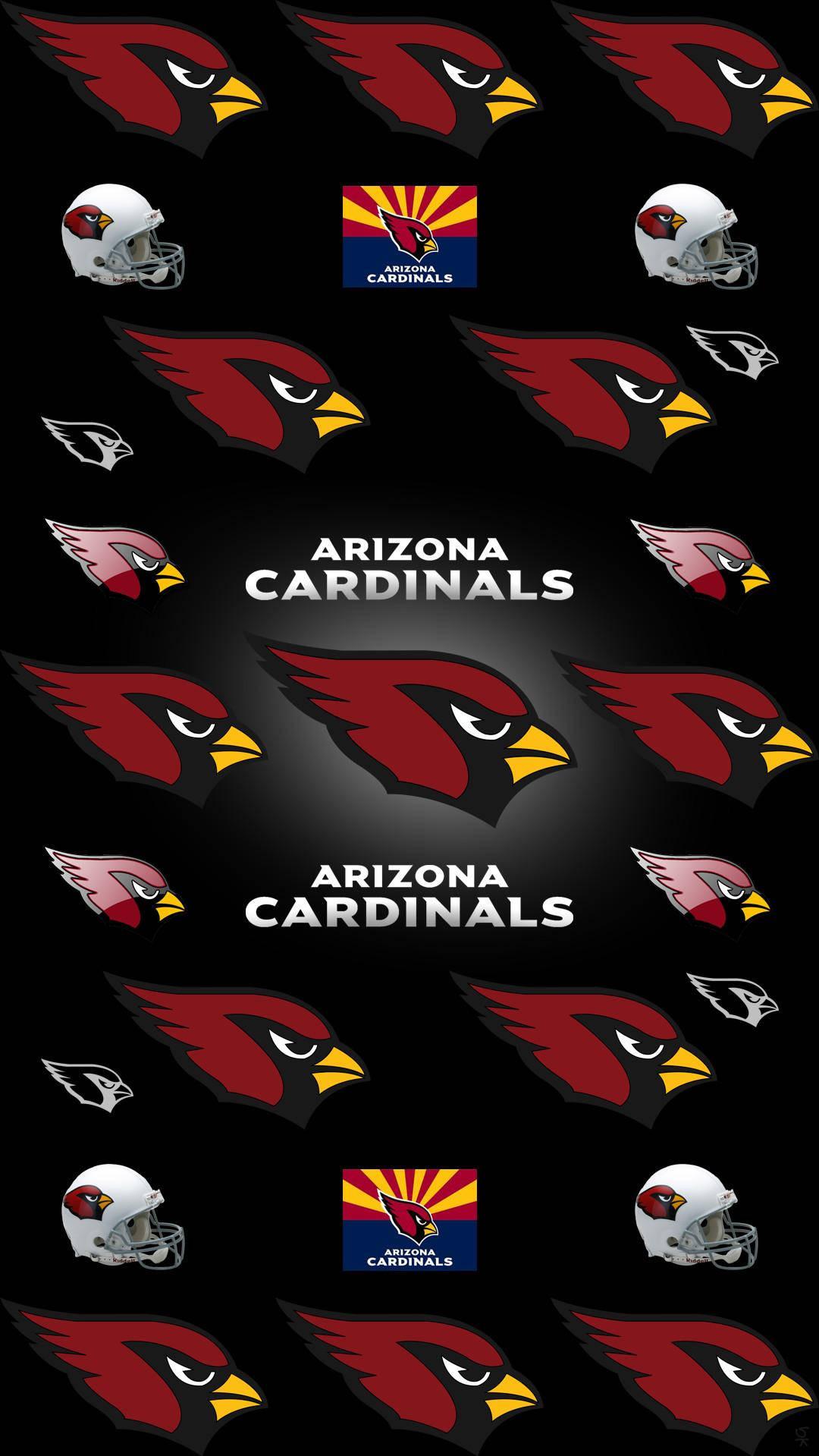Arizona Cardinals Logo Pattern Wallpaper