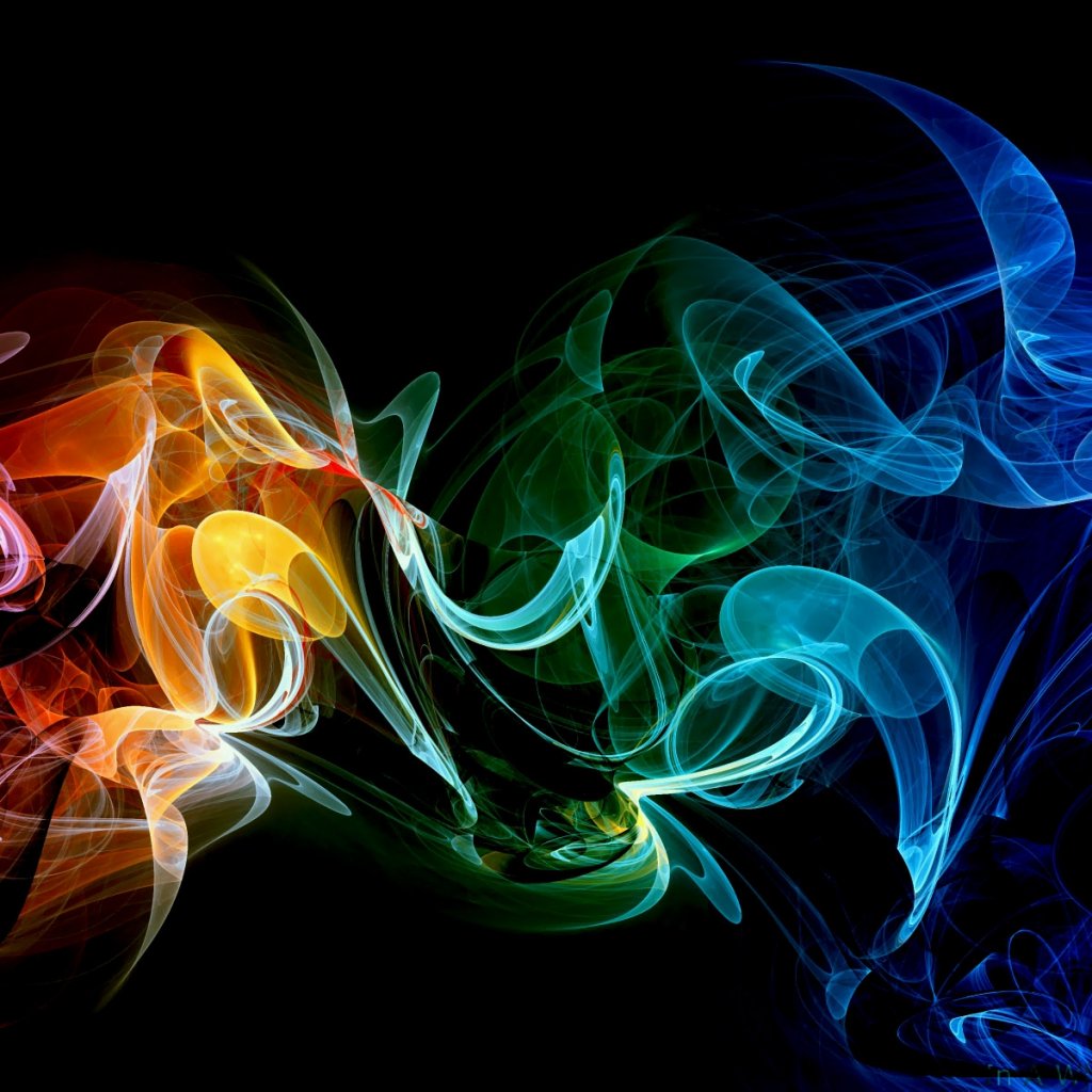 Colored Smoke Wallpaper Colorful W