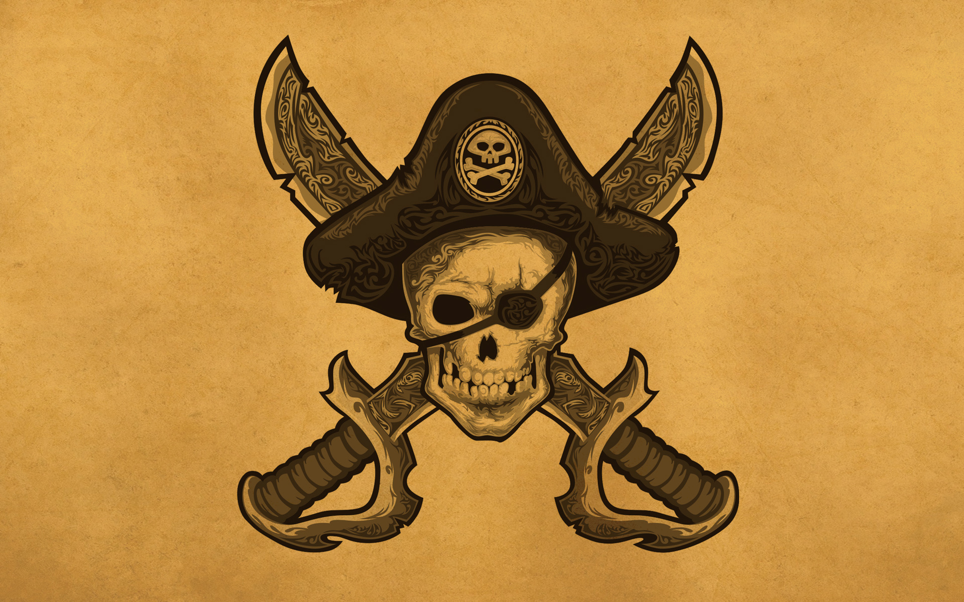 Skulls Pirates Hat Fantasy Skull Pirate wallpaper
