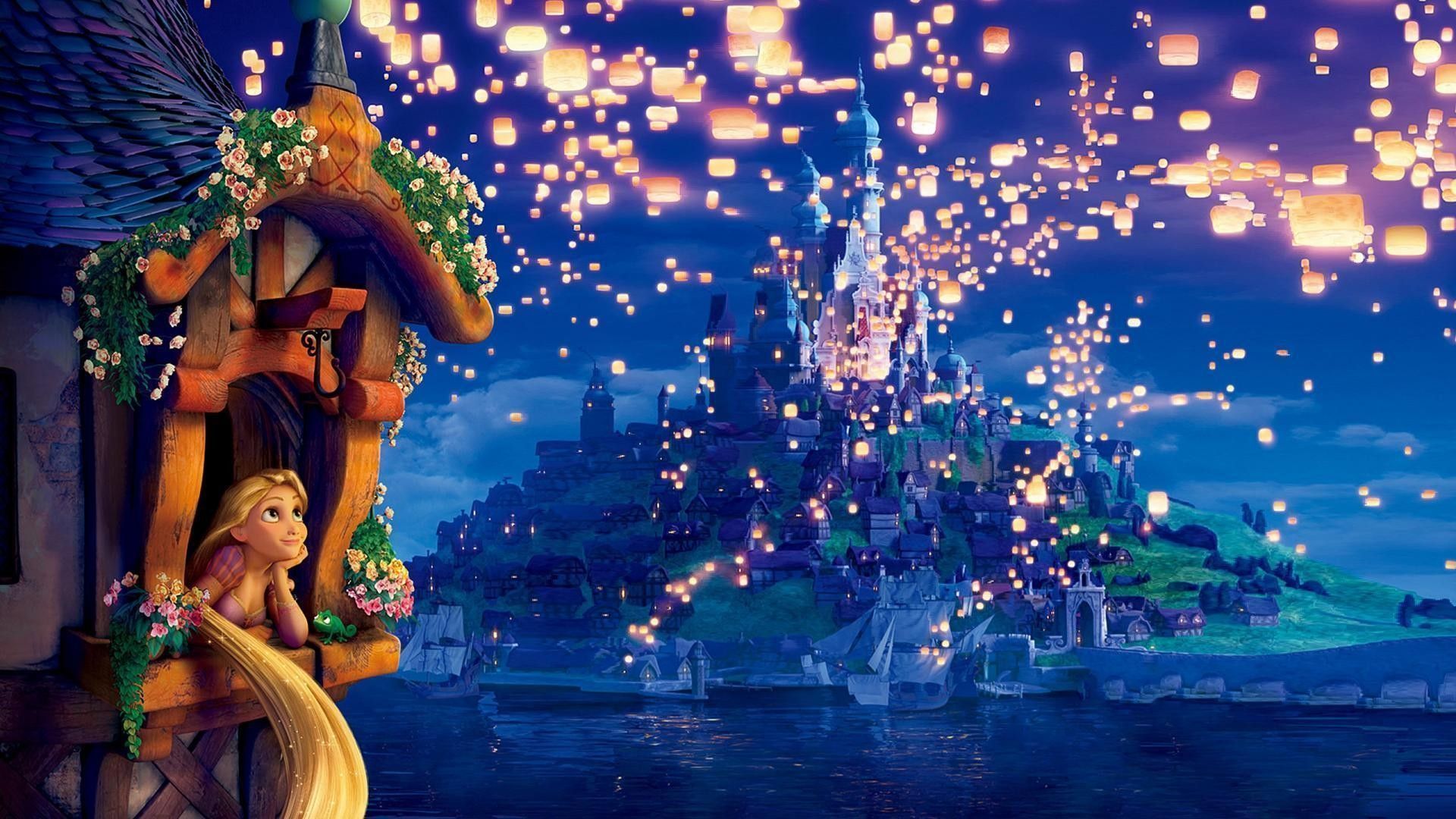 Tangled Wallpaper Top Background