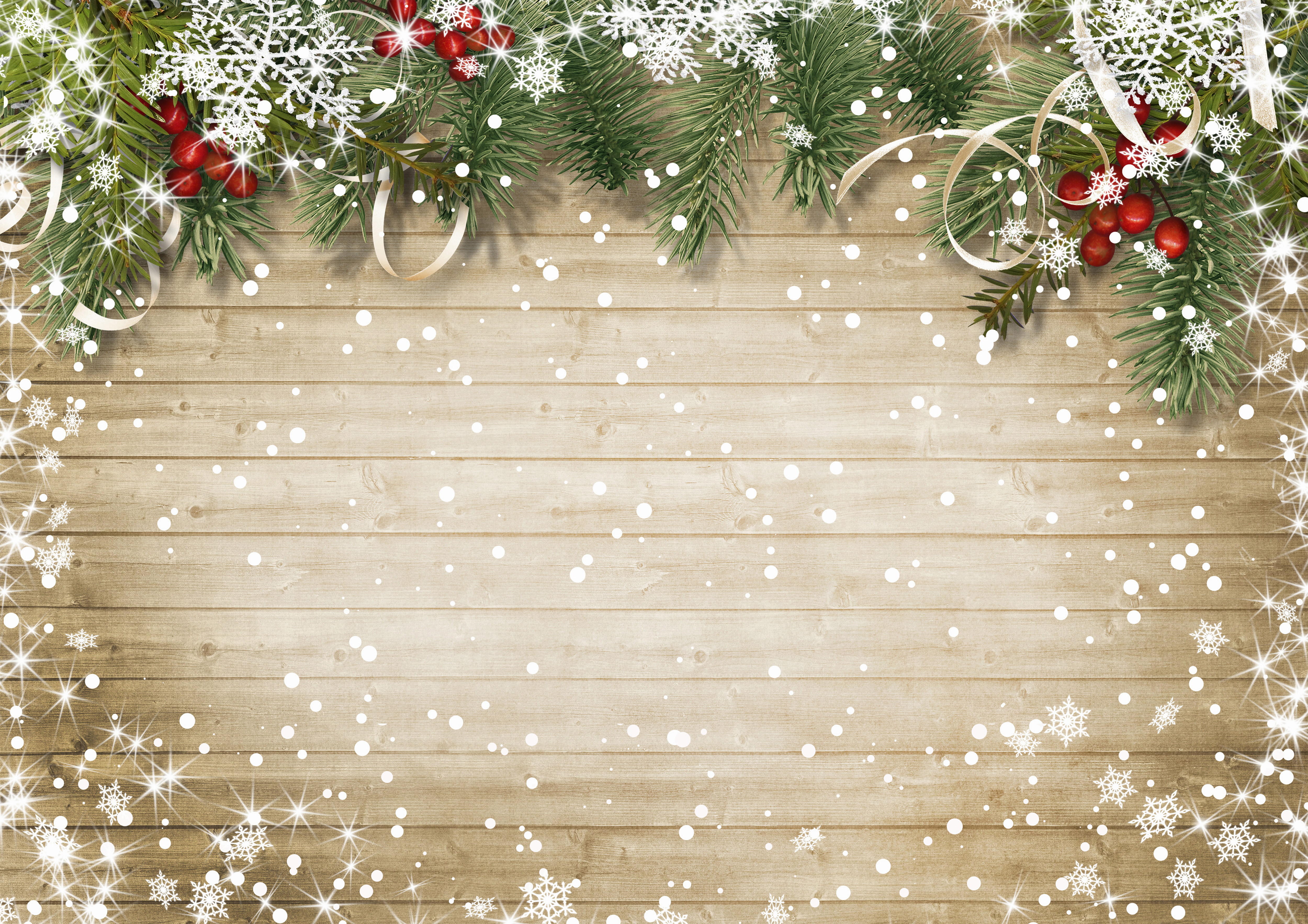 Christmas Deco Wooden Background Gallery Yopriceville   High