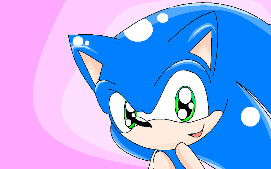 Sonic The Hedgehog Cute By Maysthekiller