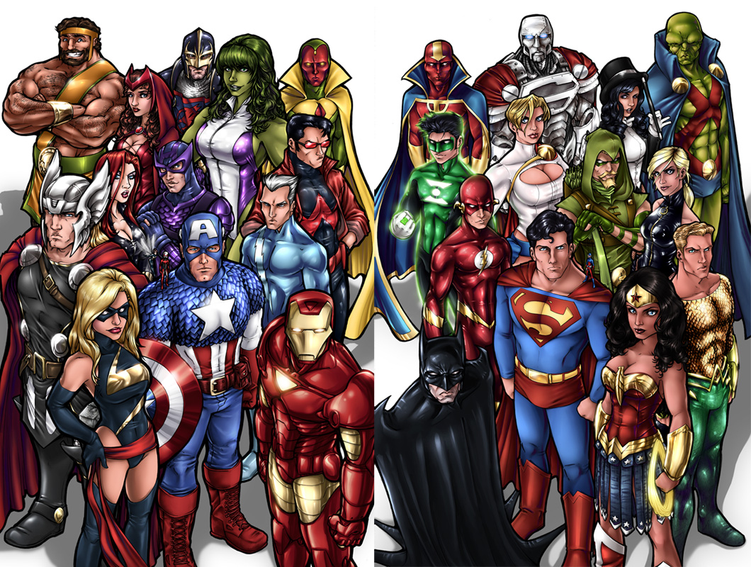 justice league vs avengers