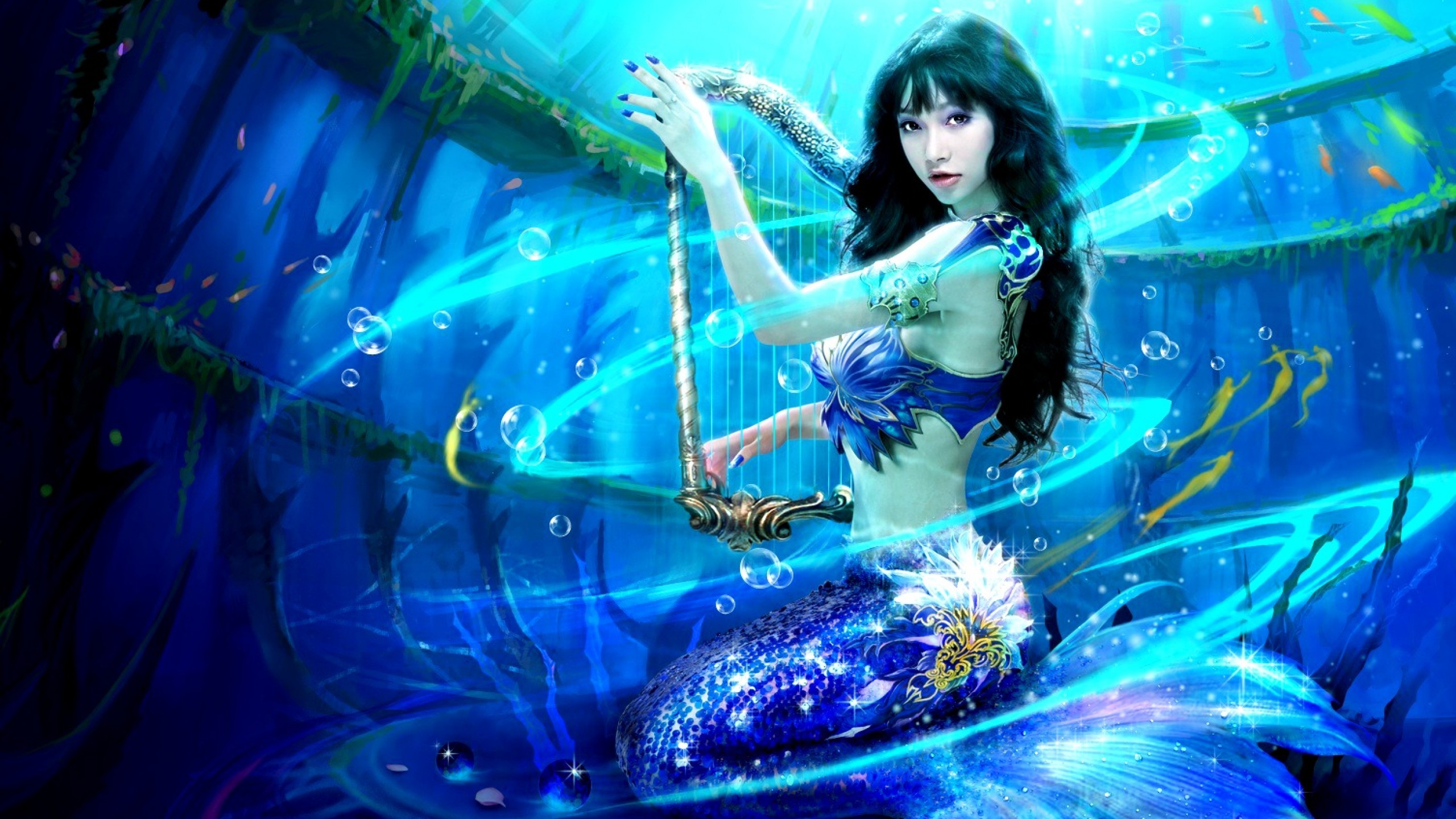 Free download Mermaid Wallpapers Wallpaper High Definition High Quality  [2560x1440] for your Desktop, Mobile & Tablet | Explore 77+ Mermaid  Wallpapers | Free Mermaid Wallpaper, Mermaid Melody Wallpaper, Mermaid  Wallpaper
