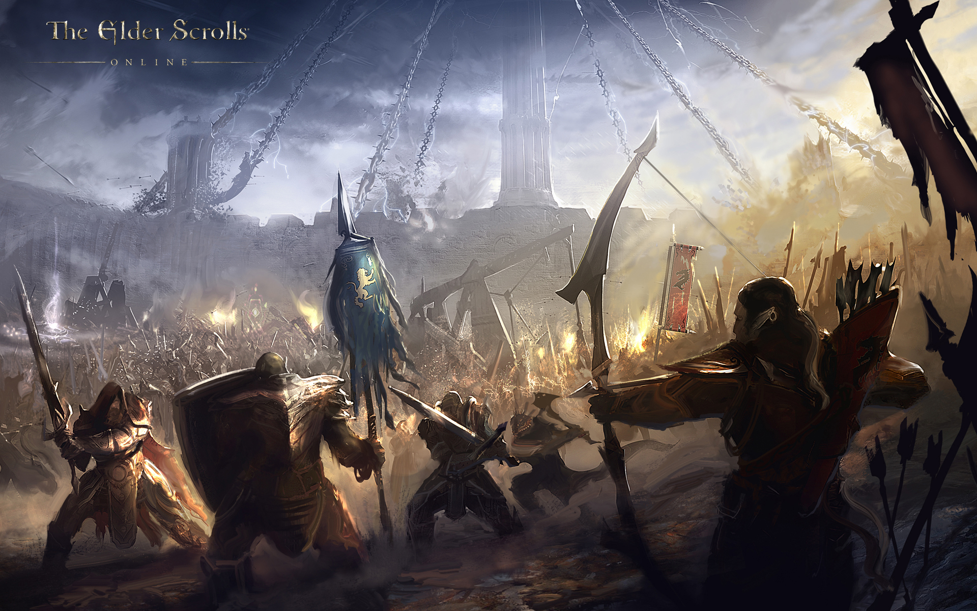 The Elder Scrolls Online Wallpaper Concept Art World