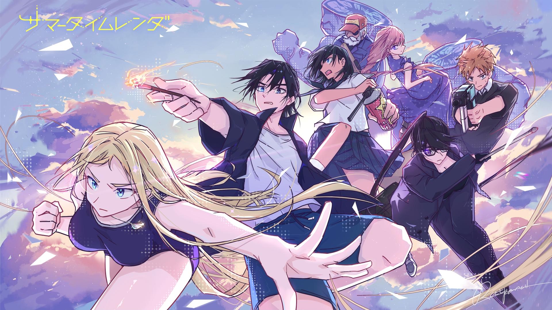 Anime Wallpaper Summertime Render En