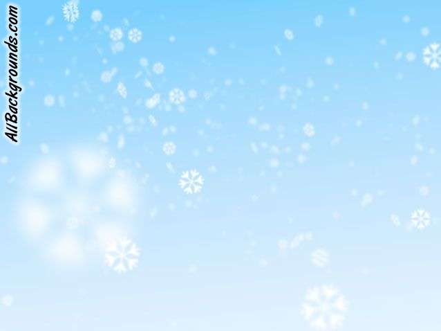 Winter Snowflakes Background Myspace