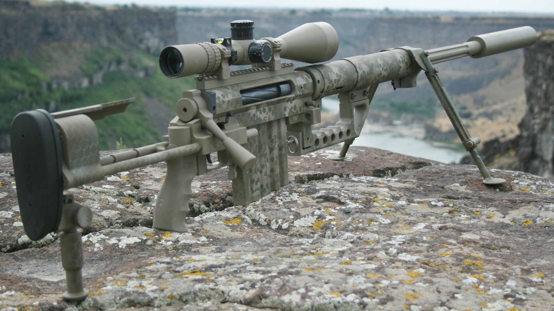 HD Sniper Rifle Guns Wallpaper
