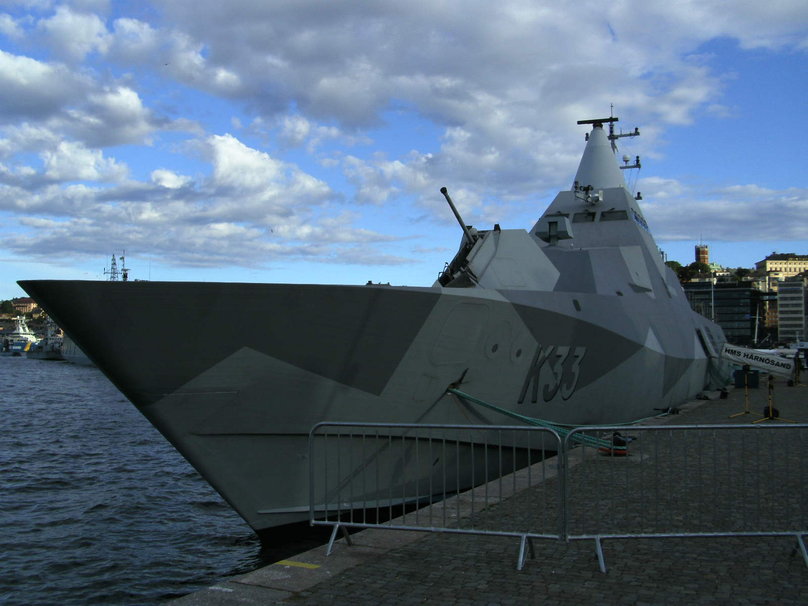 Swedish military navy grey wallpaper