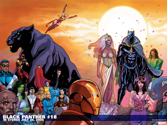 Black Panther 1998 18 Wallpaper Marvel Knights Wallpapers 550x412