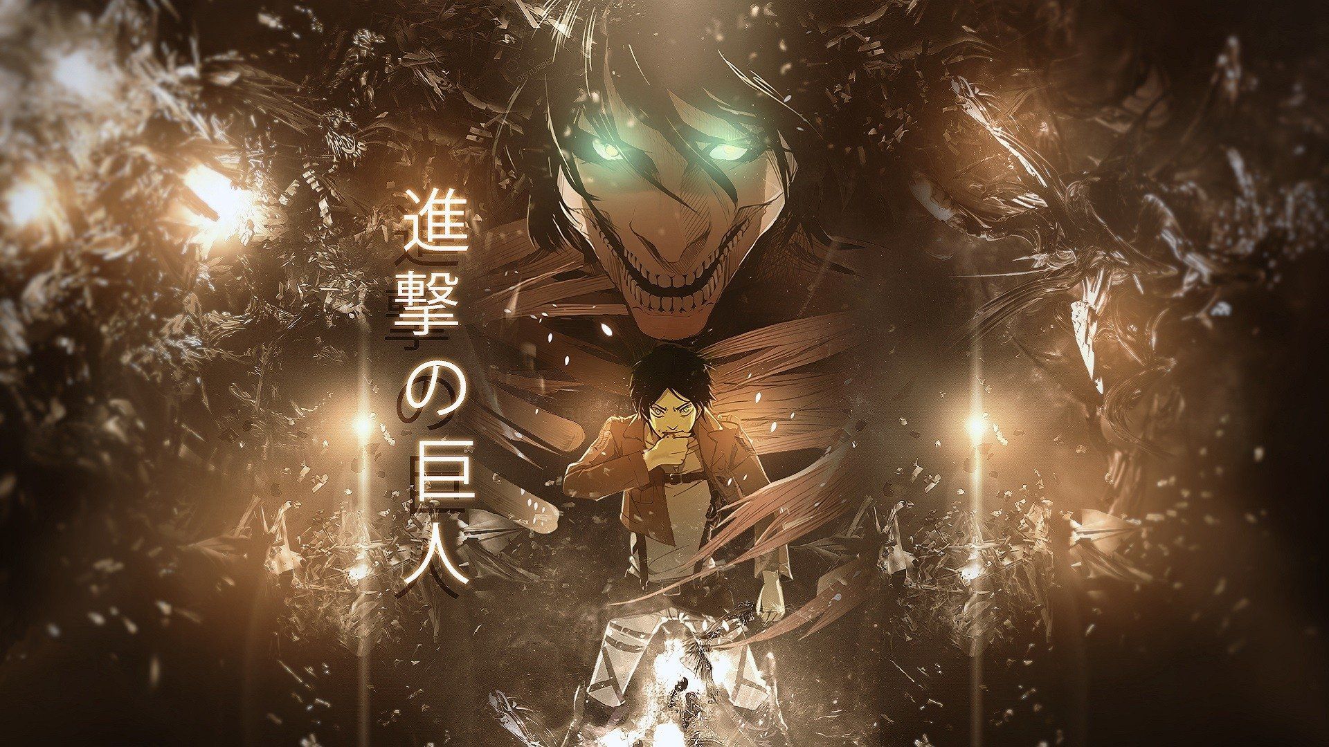 Anime Attack On Titan Eren Yeager Wallpaper