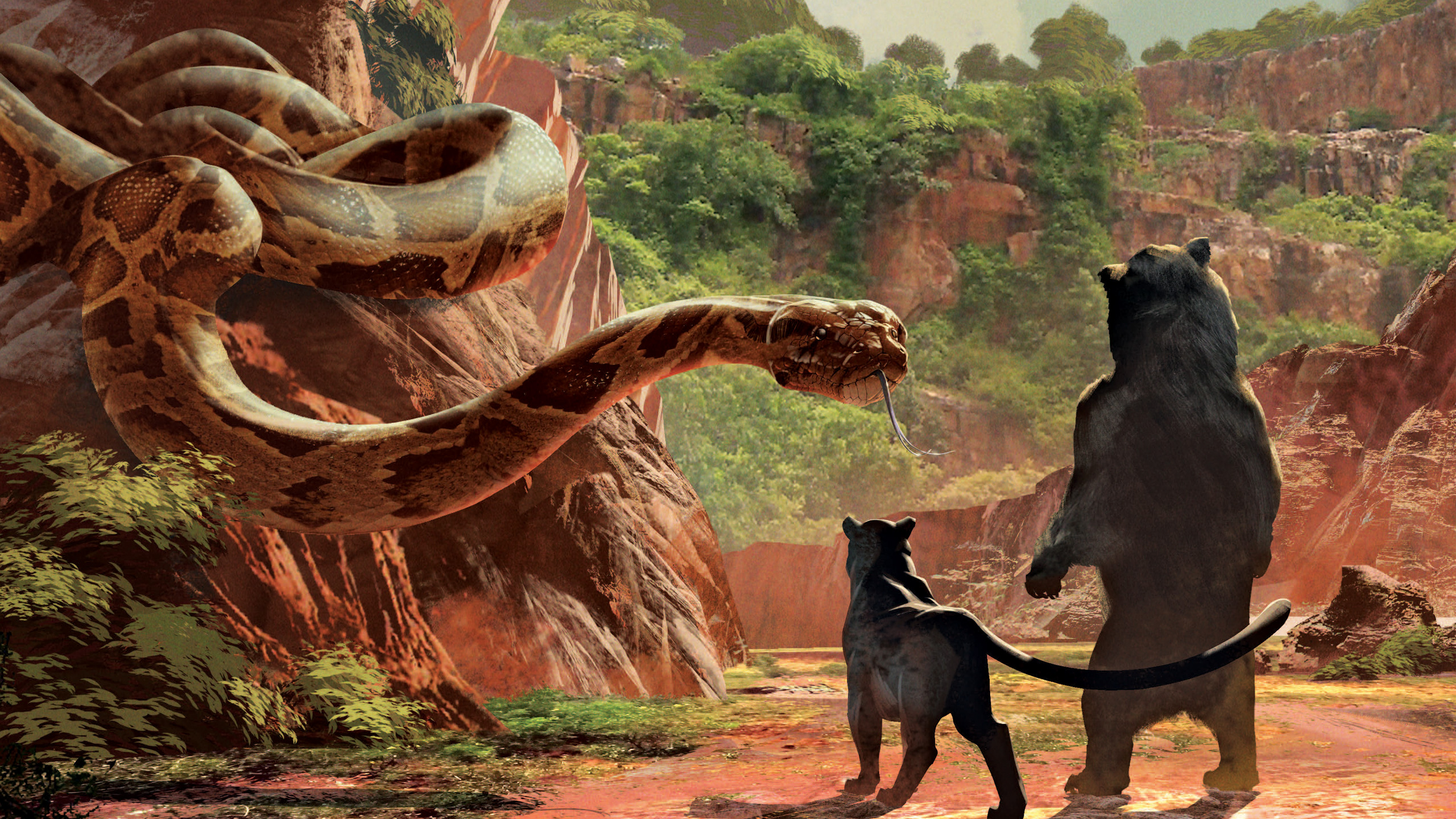 The Art Of Jungle Book Concept Wallpaper HD