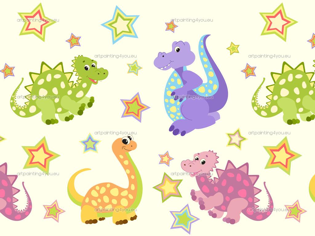 Cute Dinosaur Background For Your