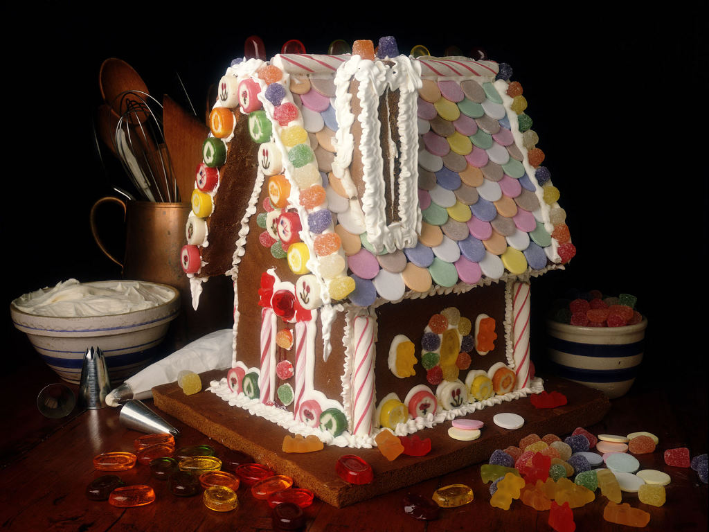 download Gingerbread House wallpaper