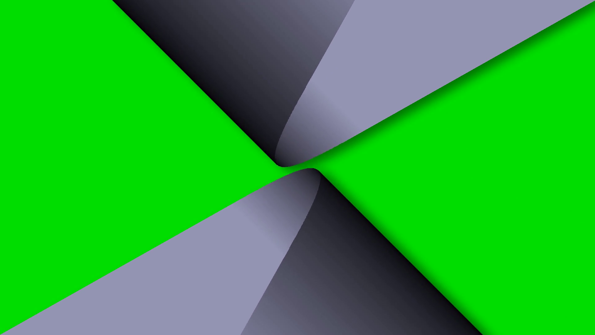 Paper Cut Diagonally Includes Green Screen