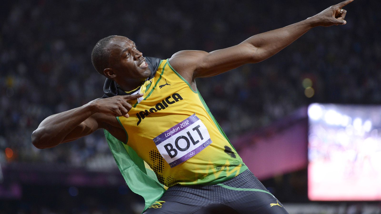 Lightning Strikes Twice Bolt Repeats As 100m Champion