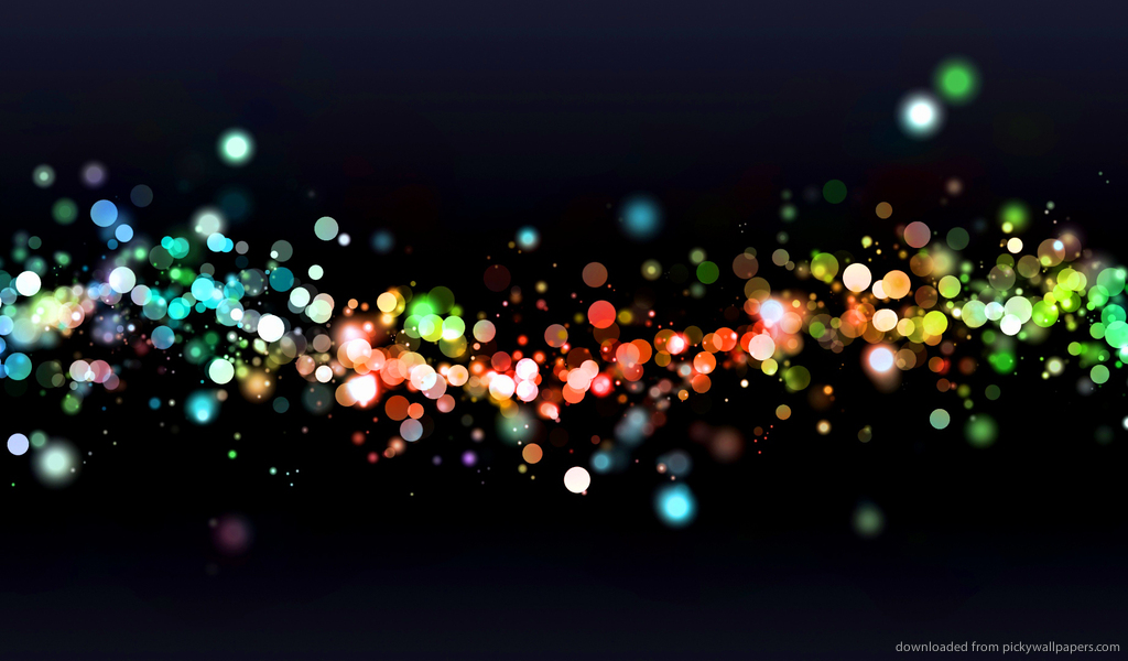 Cool Sparkly Rounds Wallpaper For Blackberry Playbook