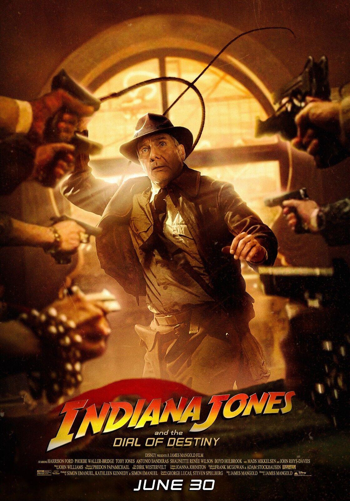 🔥 Free download Indiana Jones and the Dial of Destiny Poster 50x70