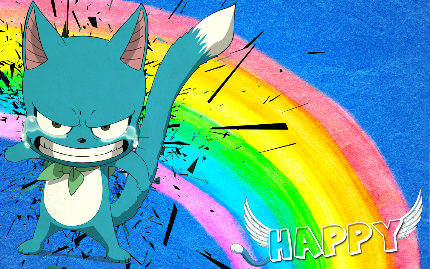 Fairy Tail Wallpaper Happy