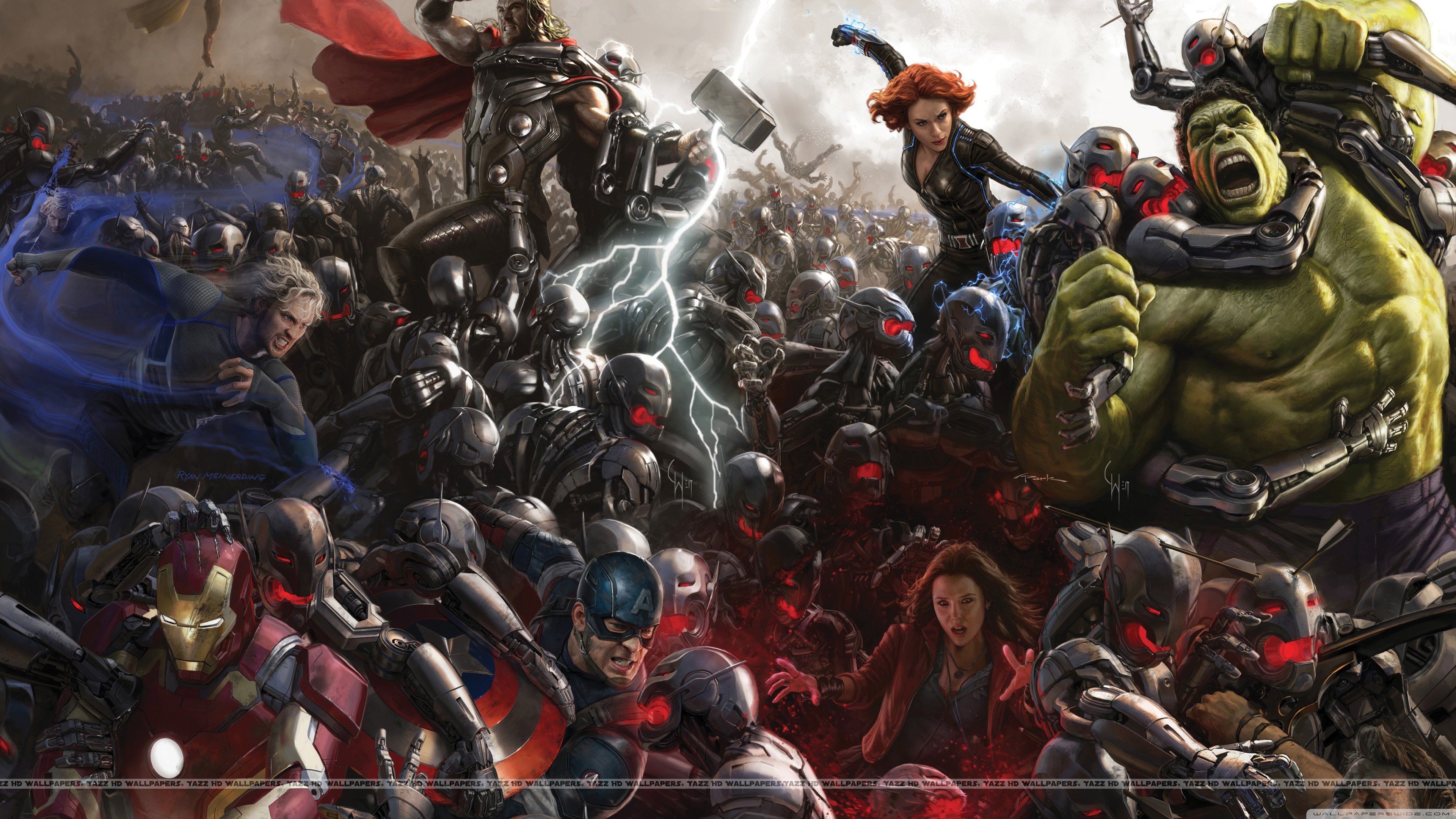 Avengers Age of Ultron 4K Ultra HD Desktop Background Wallpaper