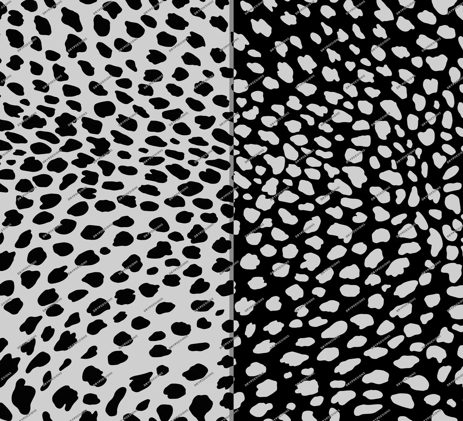 Black And White Animal Print Wallpaper