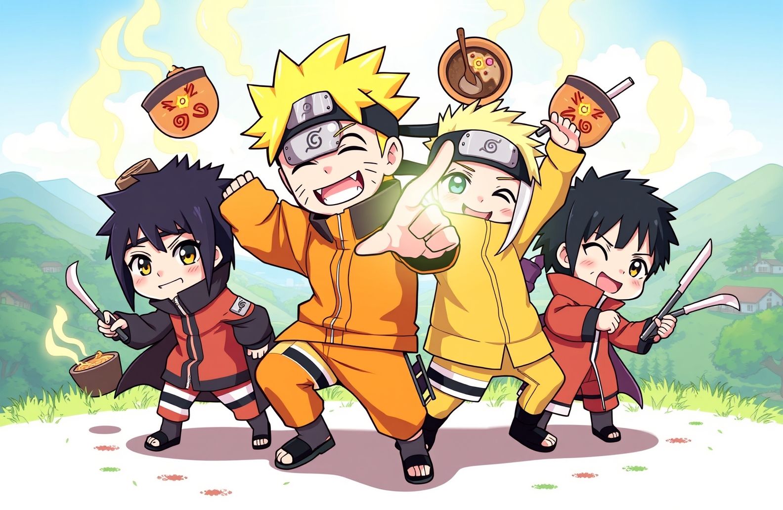 Naruto Chibi Wallpaper