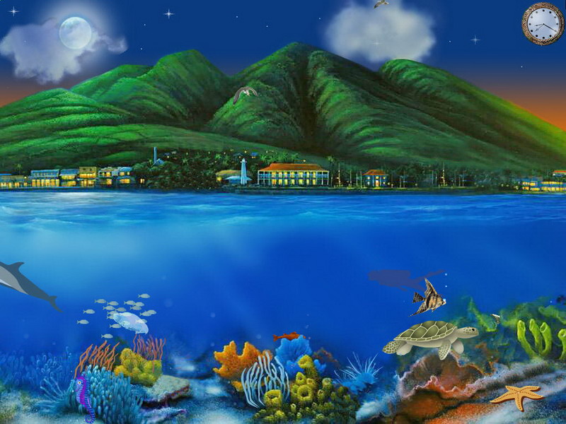 Tropical Screensaver Aquaworld Fullscreensavers