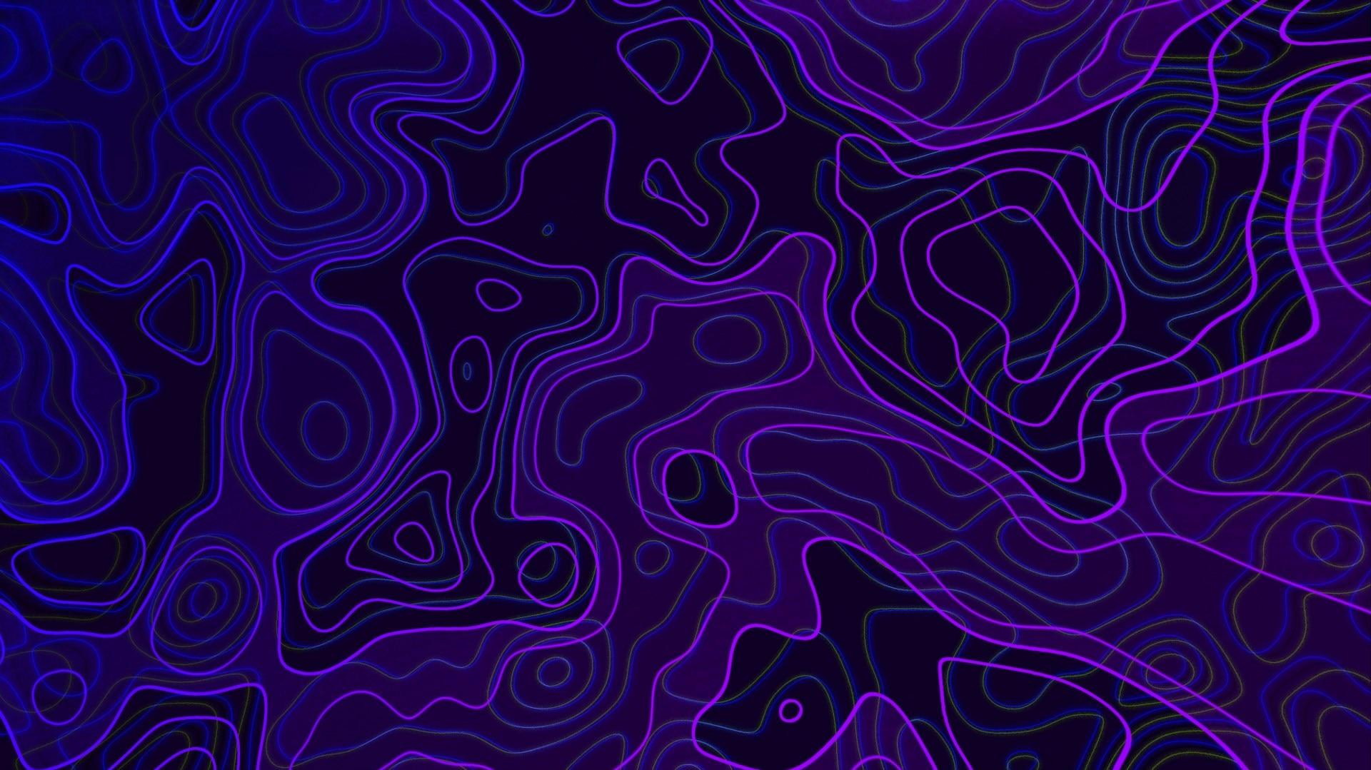 Steam Workshop Abstract Purple Topographic