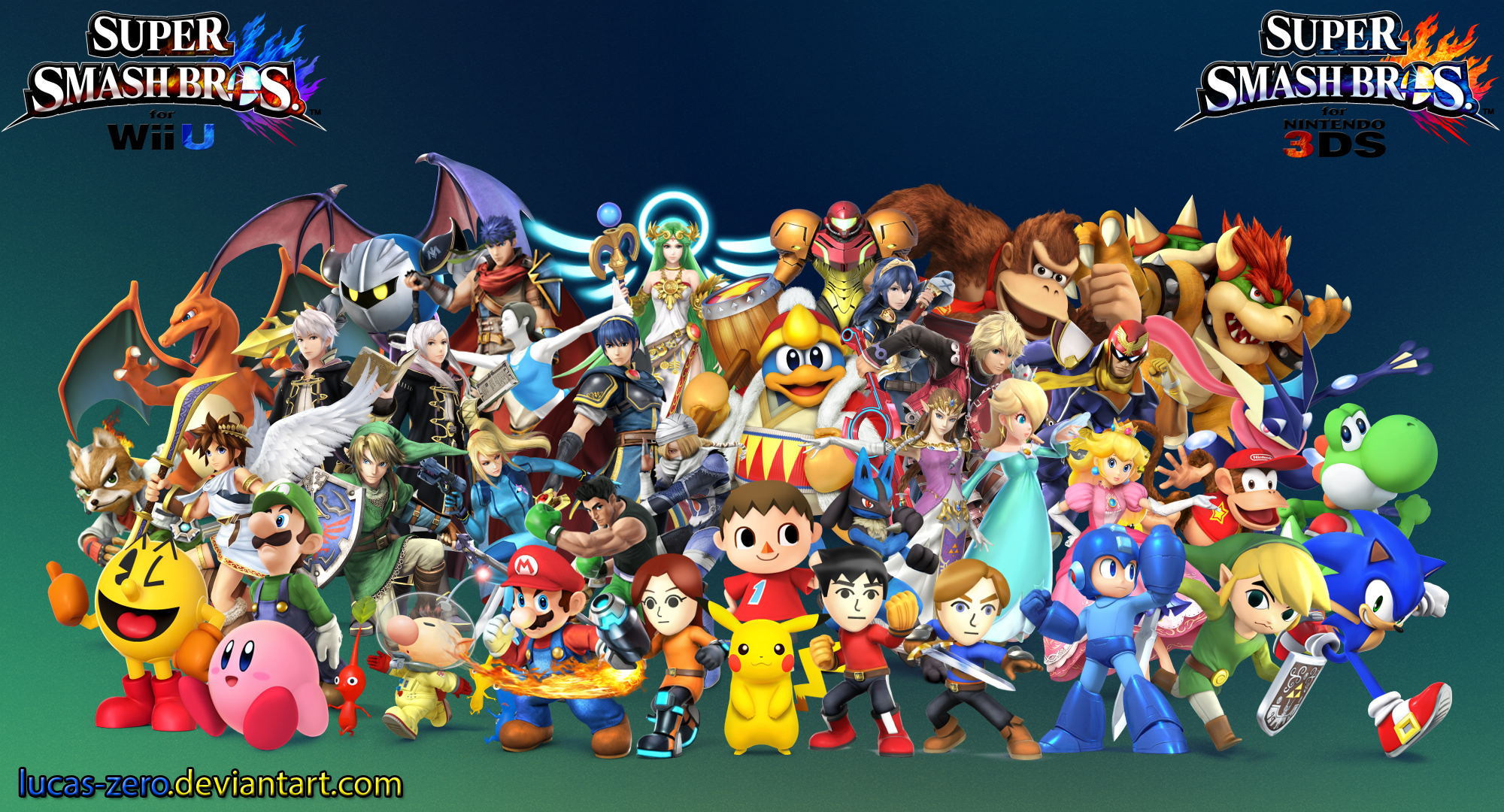 Super Smash Bros Wallpaper By Lucas Zero