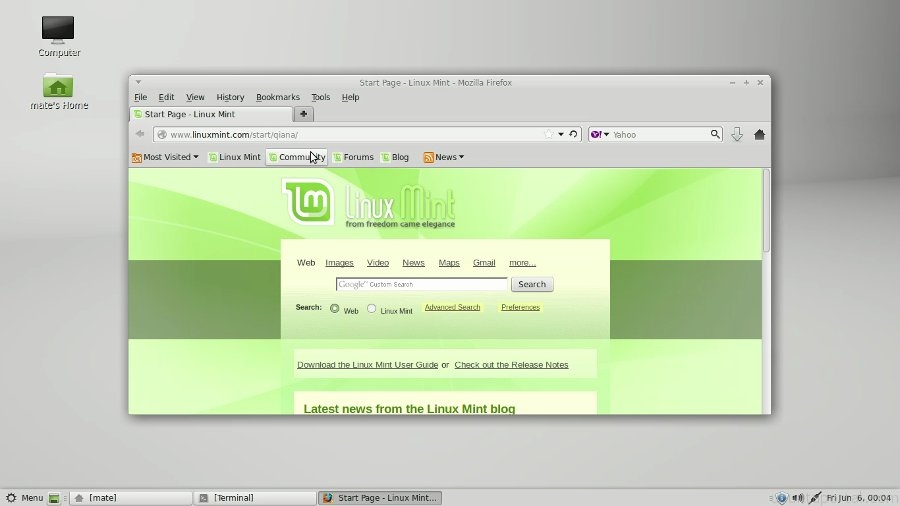 Linux Mint Qiana Mate Edition Ubuntu Portal
