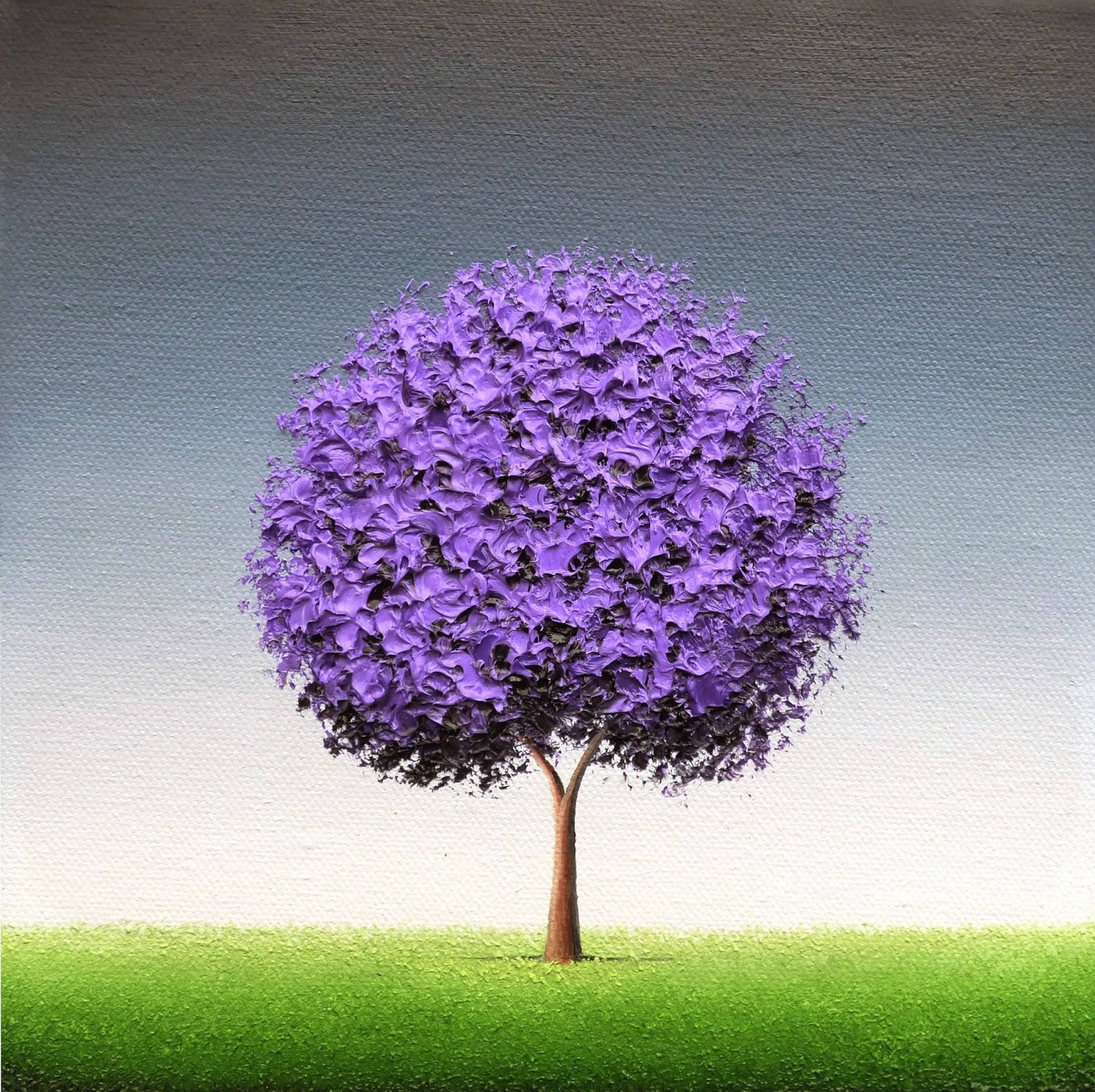 Purple Tree Wallpaper