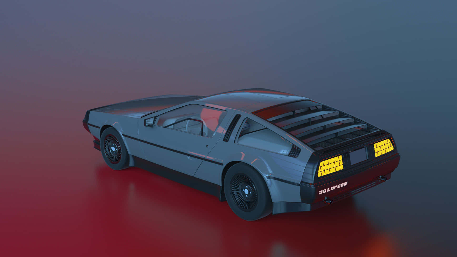 Delorean 4k Wallpaper