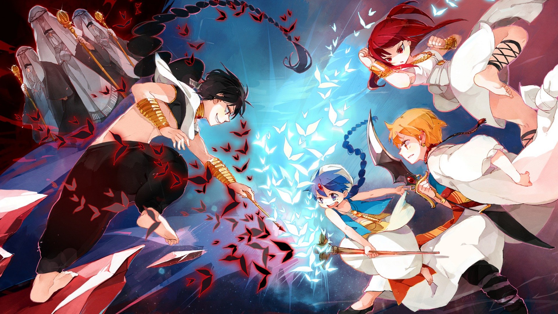 Magi The Labyrinth Of Magic Wallpaper And Background Image
