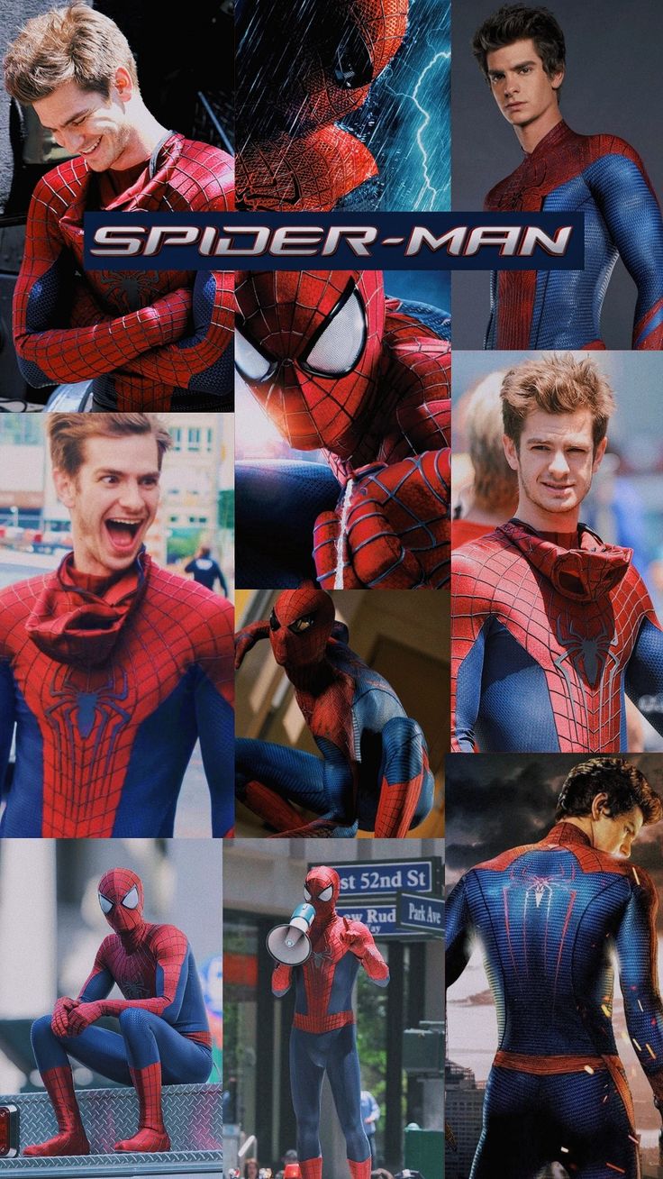 On Peter Parker Spiderman Andrew Garfield