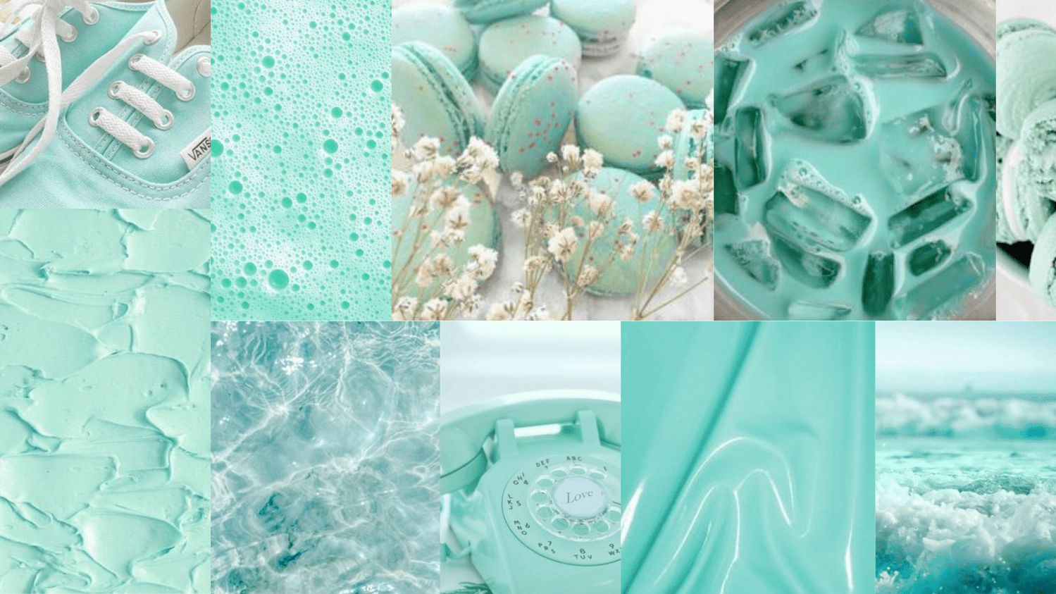 Turquoise Aesthetic Wallpaper