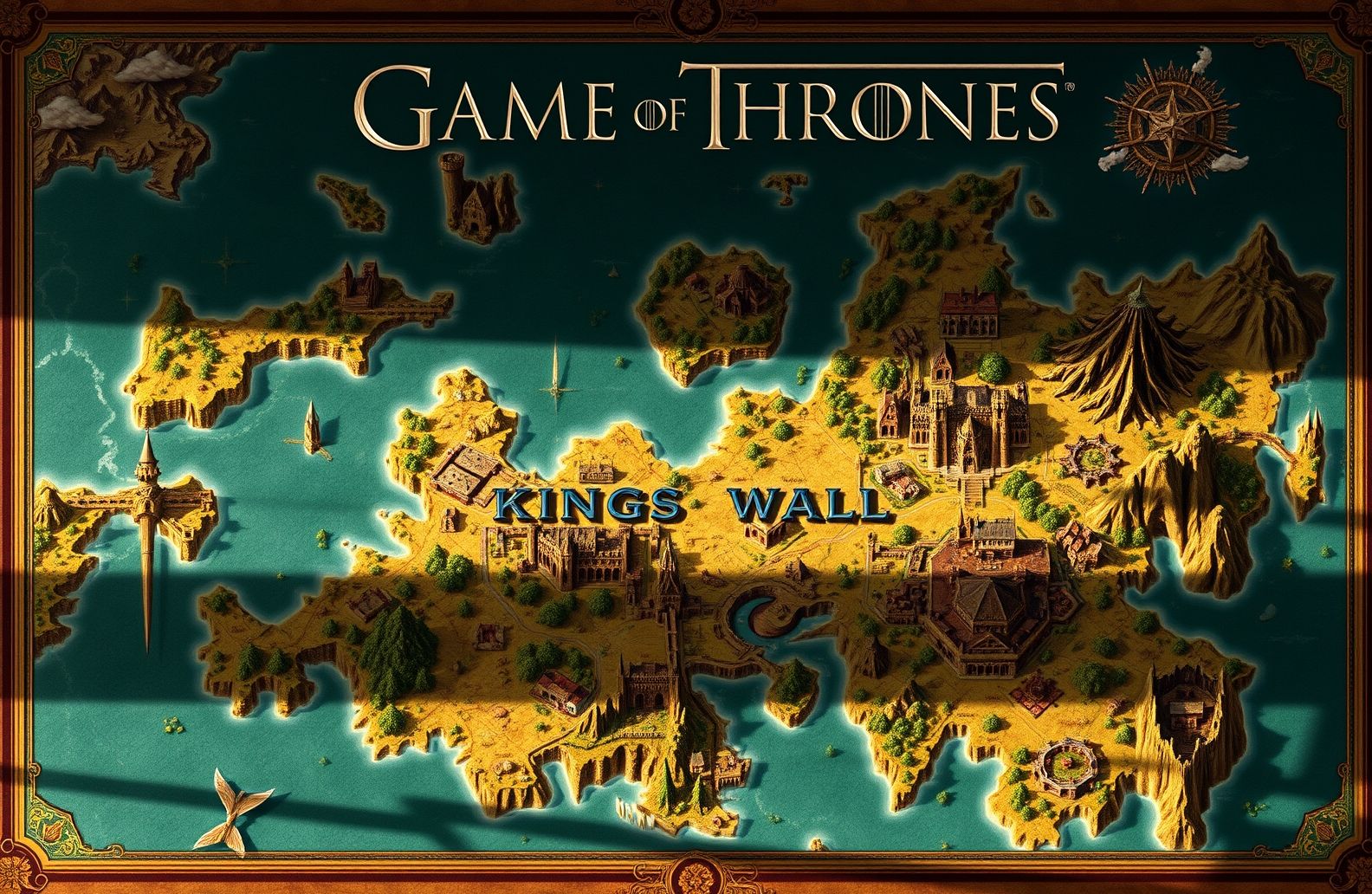 Game Of Thrones Map Wallpaper