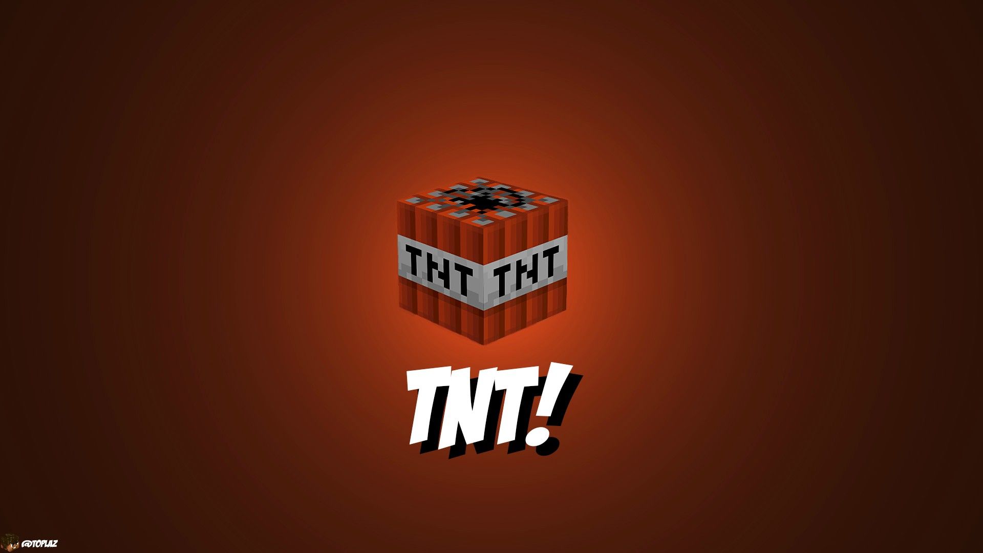 Minecraft Tnt Explosion Wallpaper