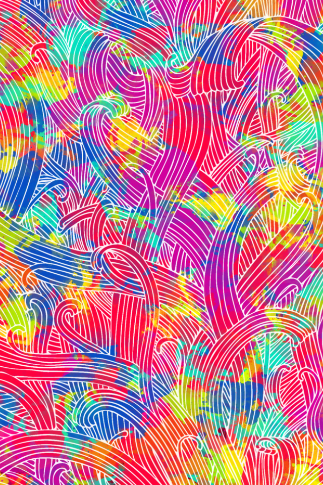 Background Colors iPhone Wallpaper Psychedelic Trippy