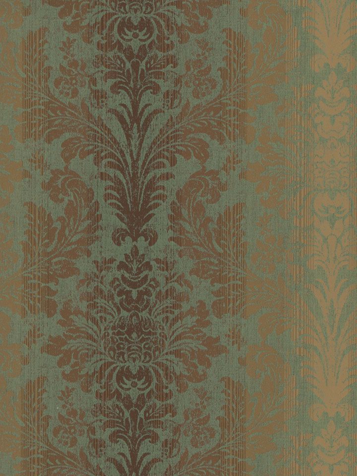 American Blinds And Wallpaper On Damask