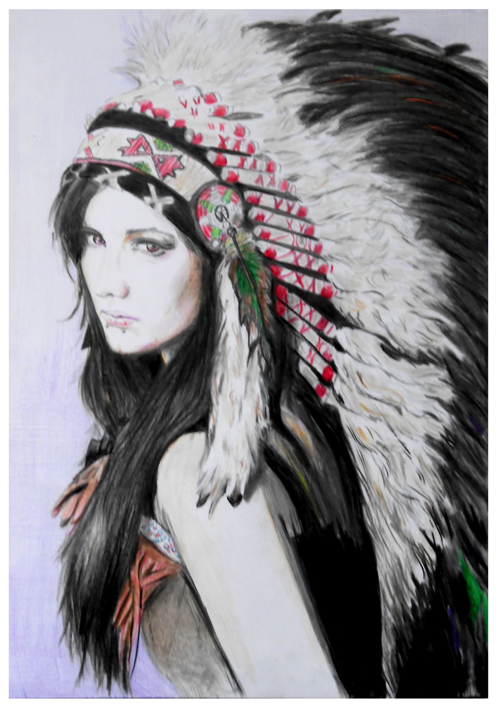 Native American Girl By Mychemplan