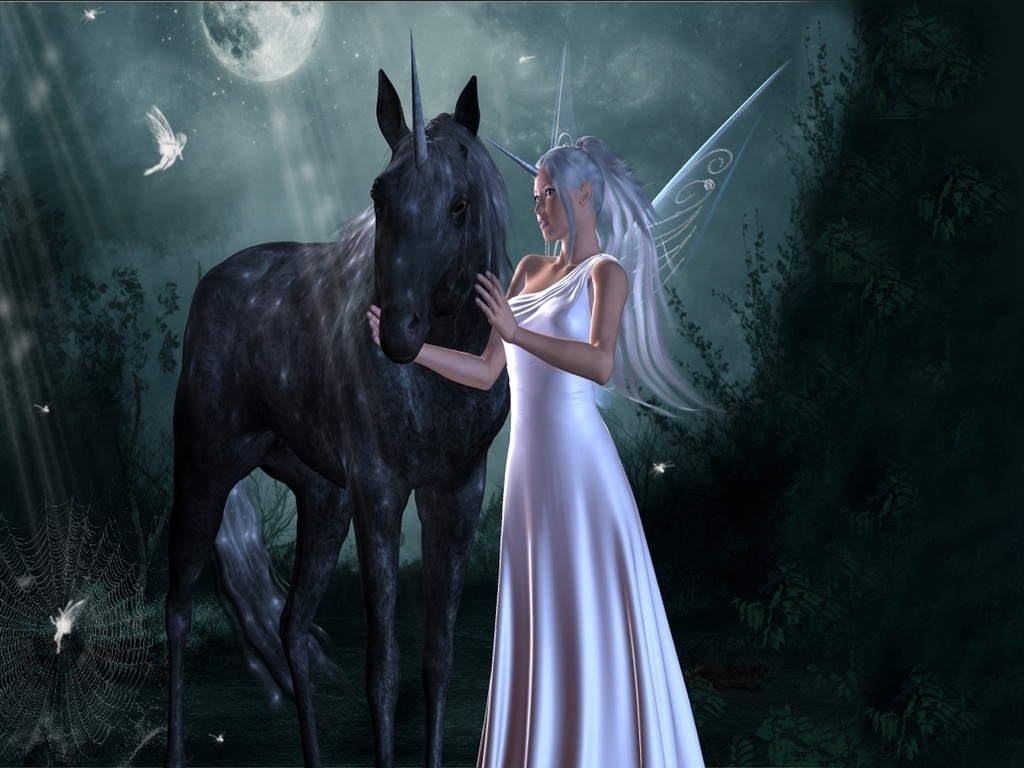 unicorn and fairy  Bing Images Just Believe Pinterest 1024x768