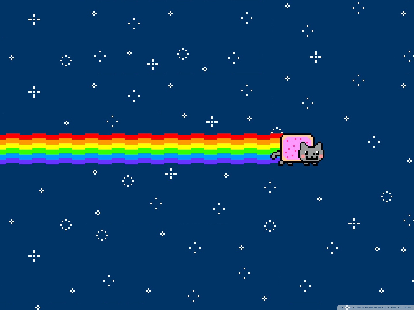 Nyan Cat 4K HD Desktop Wallpaper là một tác phẩm nghệ thuật thú vị đến từ quá khứ. Hãy cùng nhau đồng hành với Nyan Cat trong một thế giới đầy sắc màu và khám phá nhiều điều thú vị.