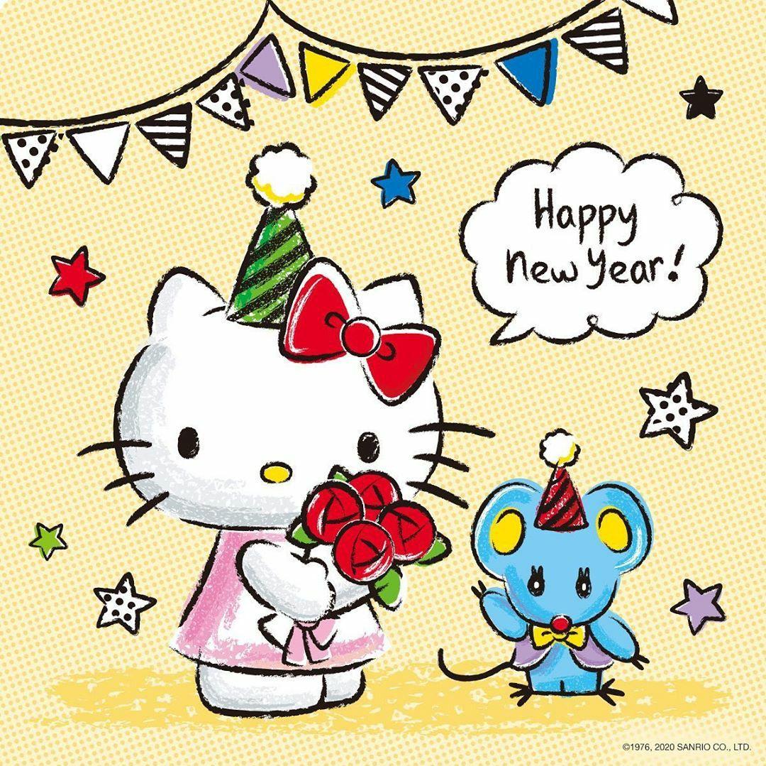 Happy New Year Hello Kitty Printables Pictures