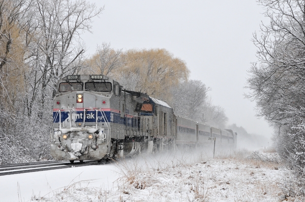Trains Snow